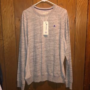 Champion Men’s Textured Crew Sweatshirt NWT
